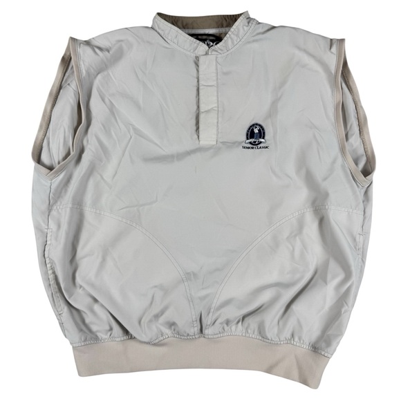 Zero Restriction Golf Vest Outerwear Lightweight Quarter Snap Men’s Size Large - Picture 1 of 7